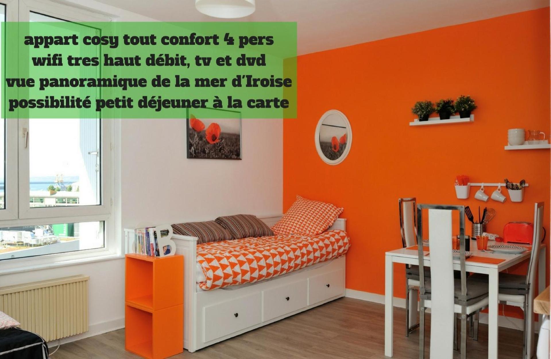 Appart Cosy Brest Apartment Room photo